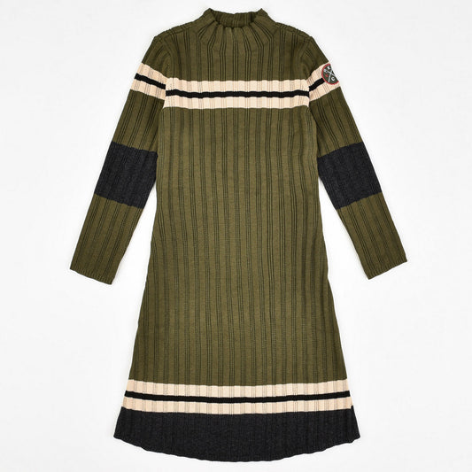 Striped Knit Dress - Kidichic