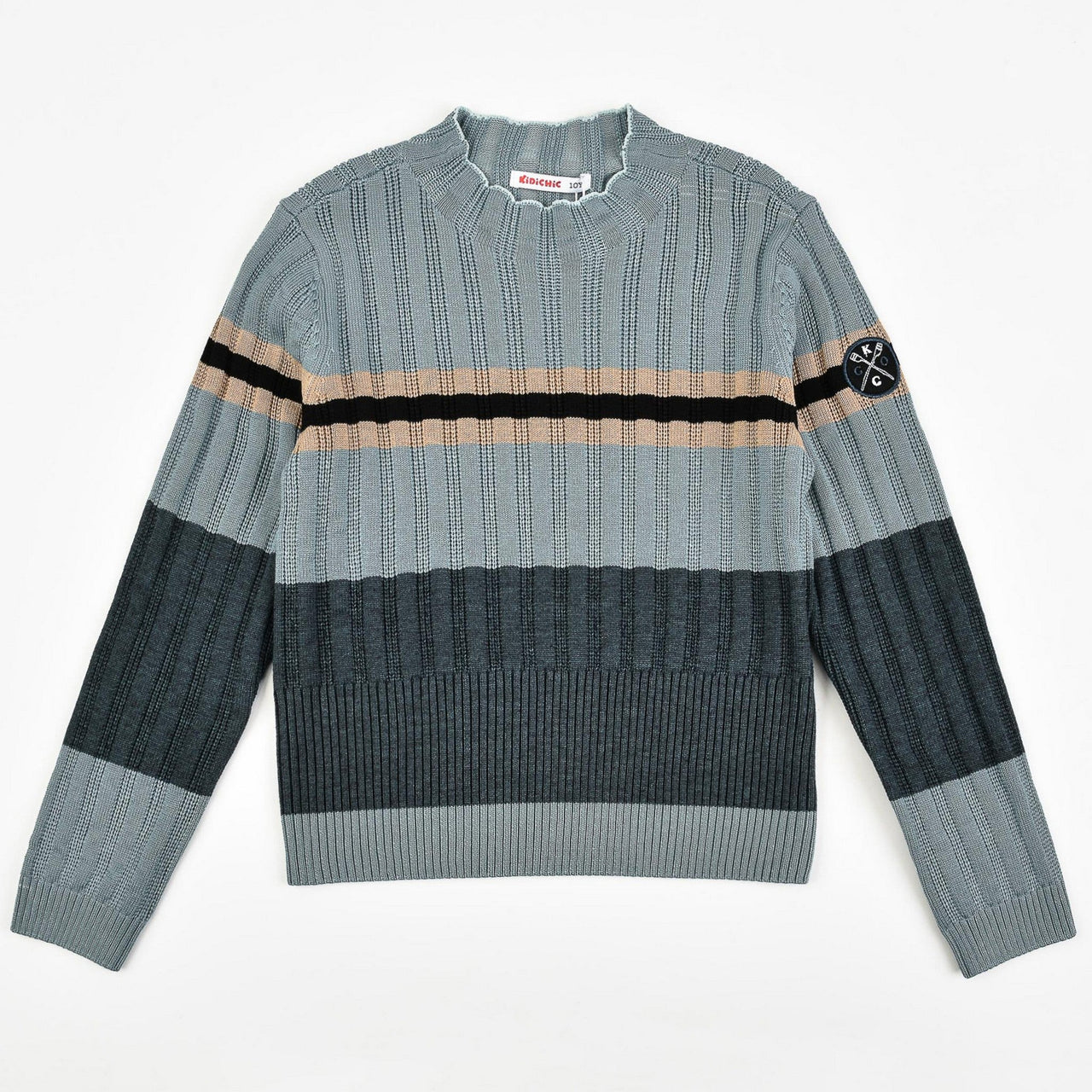 Striped Knit Sweater - Kidichic