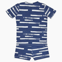 Striped PJ Shorts Set - Kidichic