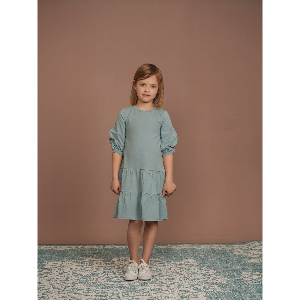 Tiered Easy Tee Dress - Kidichic