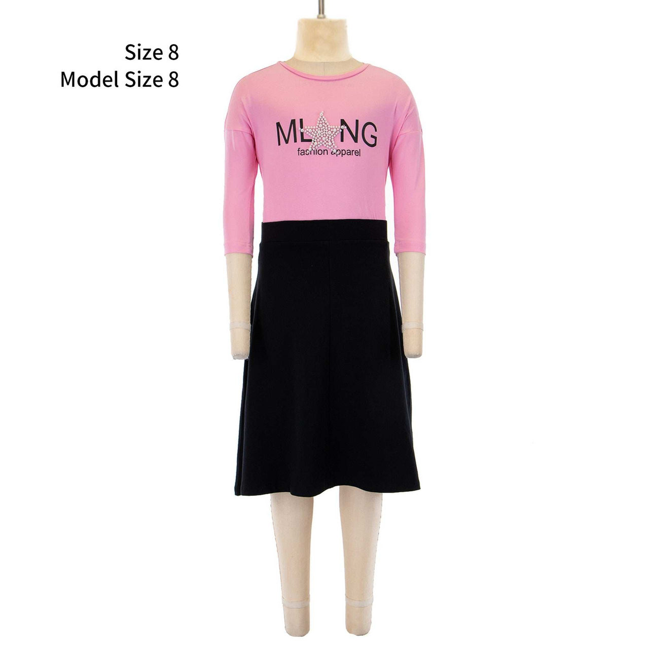 Tshirt Flare Skirt - Kidichic