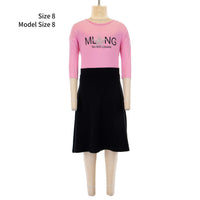 Tshirt Flare Skirt - Kidichic