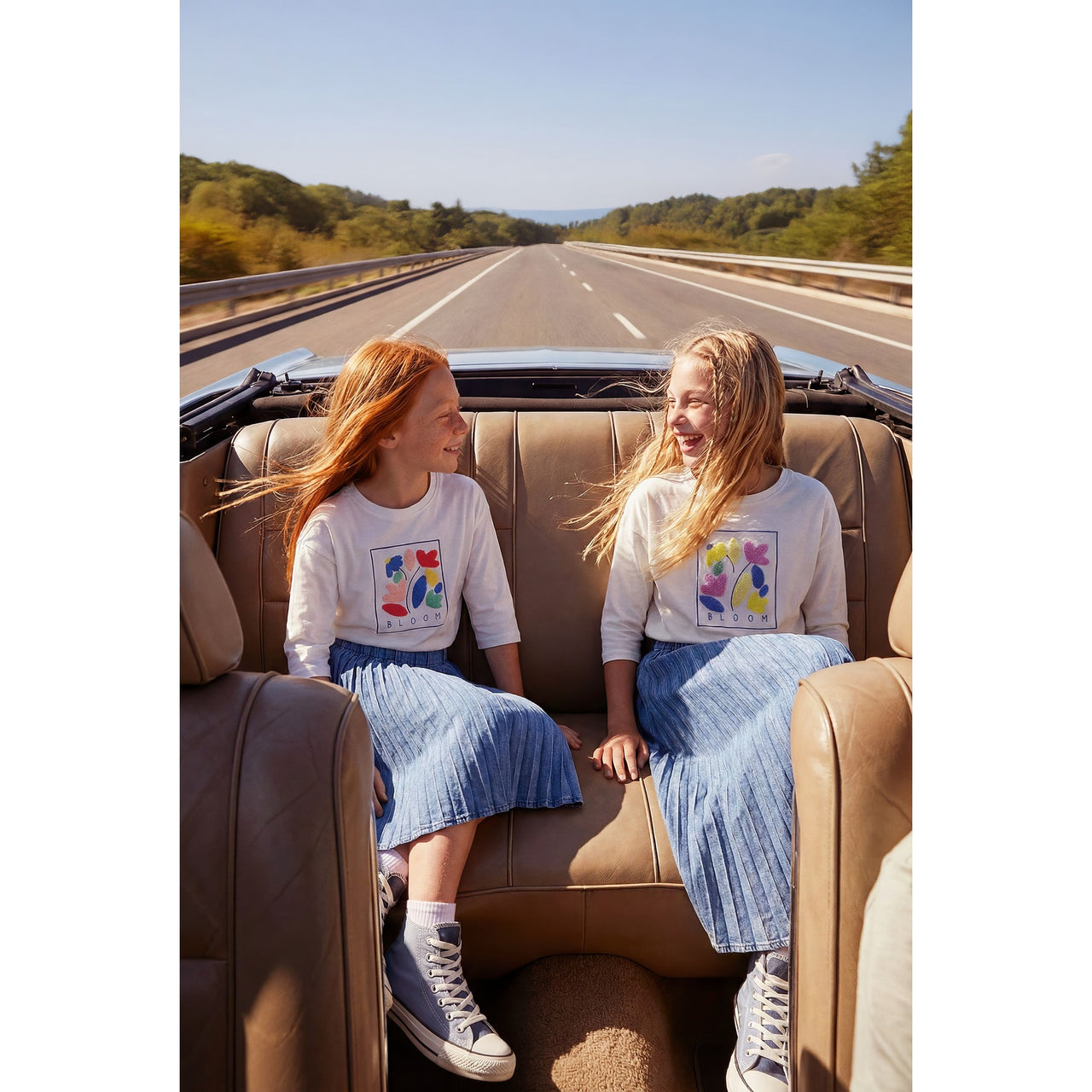 Melange Flowers Shirt