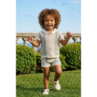 Melange Retro Crochet Baby Set