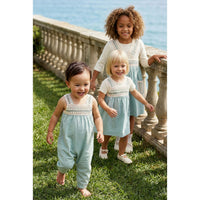 Melange Retro Crochet Overall/ Jumper