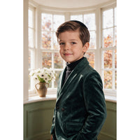 Velour Blazer