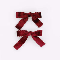 Velvet 2Pk Mini Clip - Kidichic