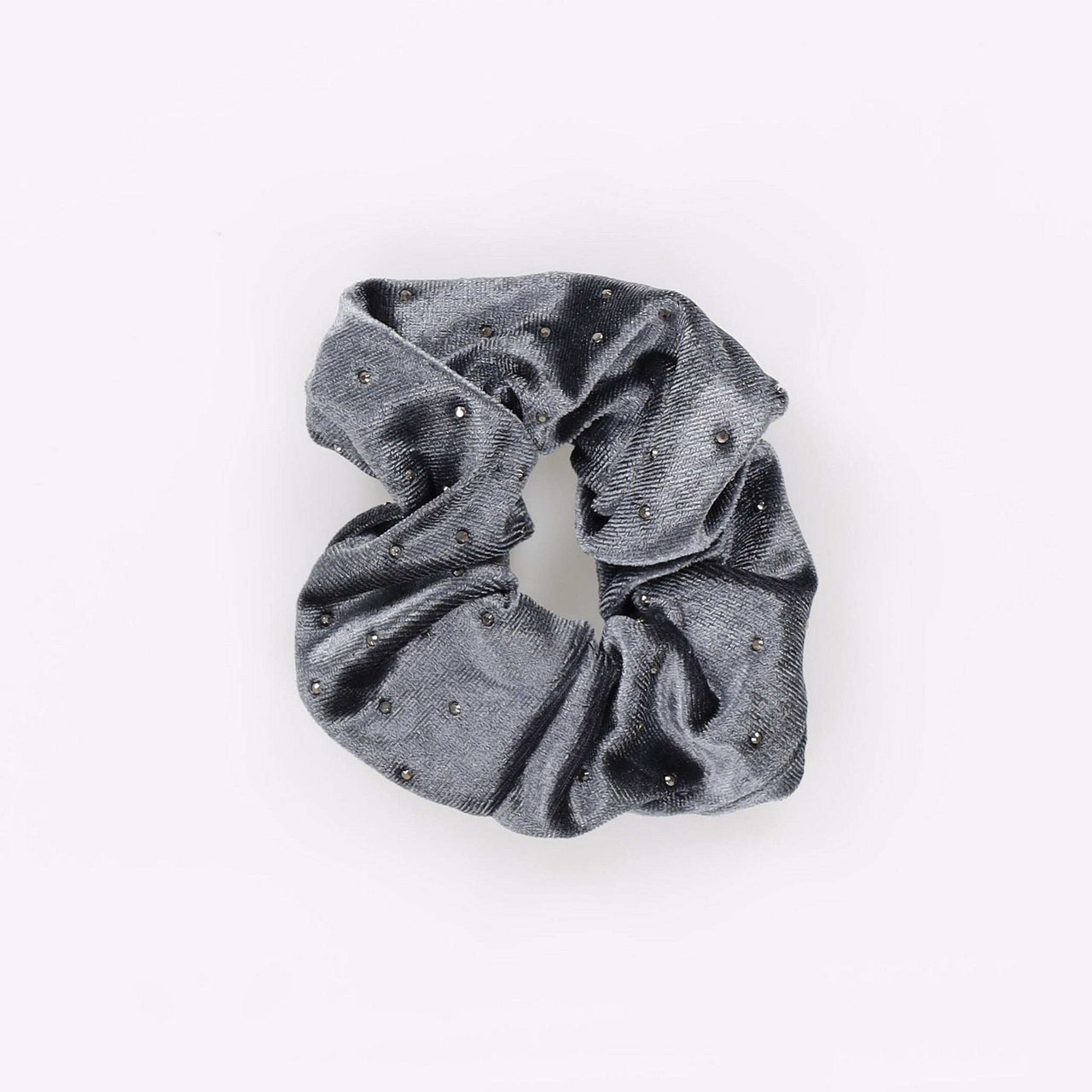 Velvet Zircon Scrunchie - Kidichic