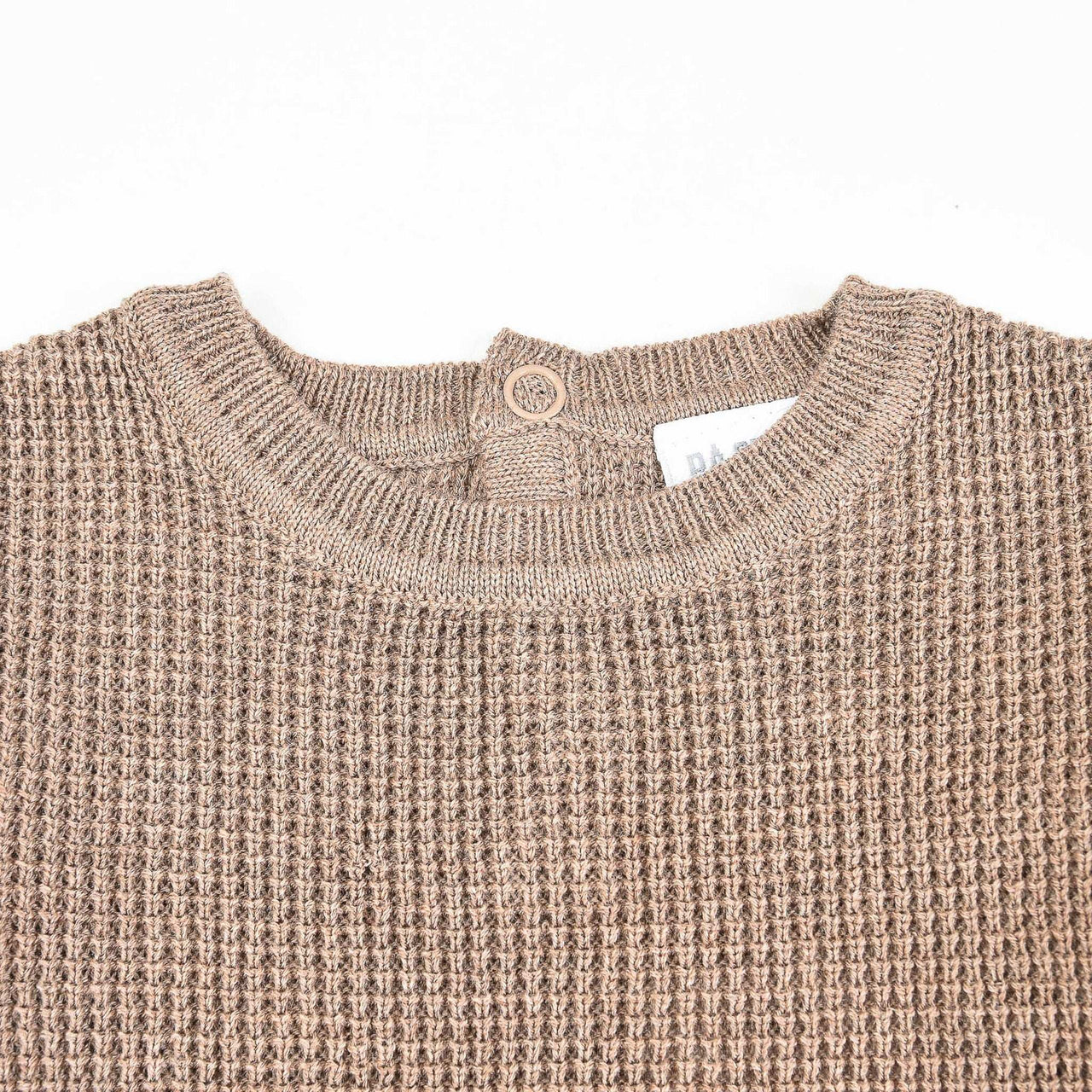 Waffle Knit Baby Onesie - Kidichic