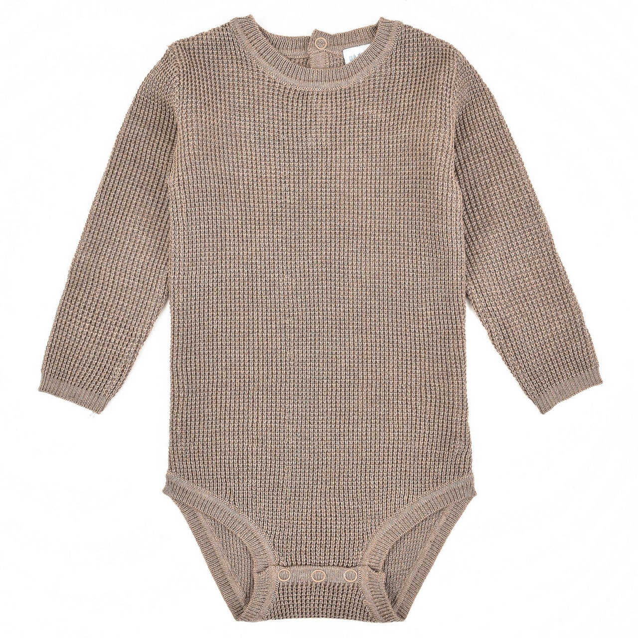 Waffle Knit Baby Onesie - Kidichic