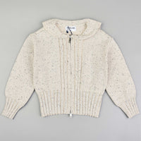 Zippered Knit Cardigan - Kidichic