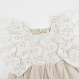 Baby Crochet Tetra Dress - Kidichic