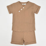 Baby Knit Collar Dress Set - Kidichic
