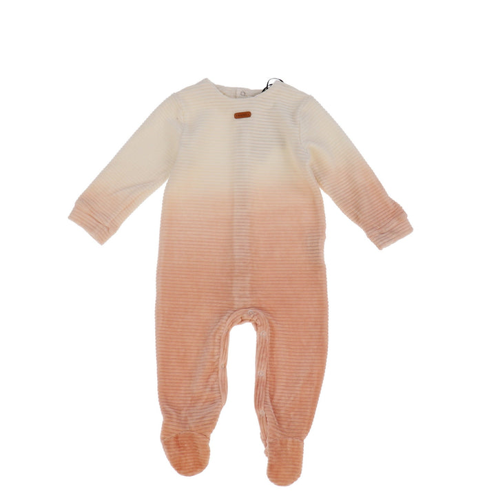 Baby Ribbed Velour Footie - Kidichic