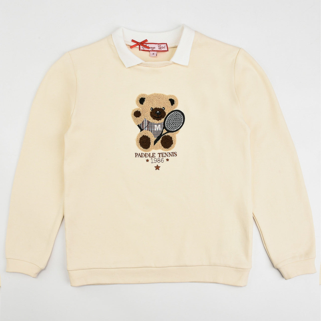 Bear Sweater With Collar - Kidichic