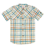 Boys S.S Checkered Shirt - Kidichic