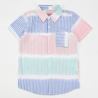 Thumbnail for Boys S.S Collared Button Day Shirt - Kidichic