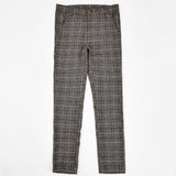Checkered Wool Long Pants - Kidichic