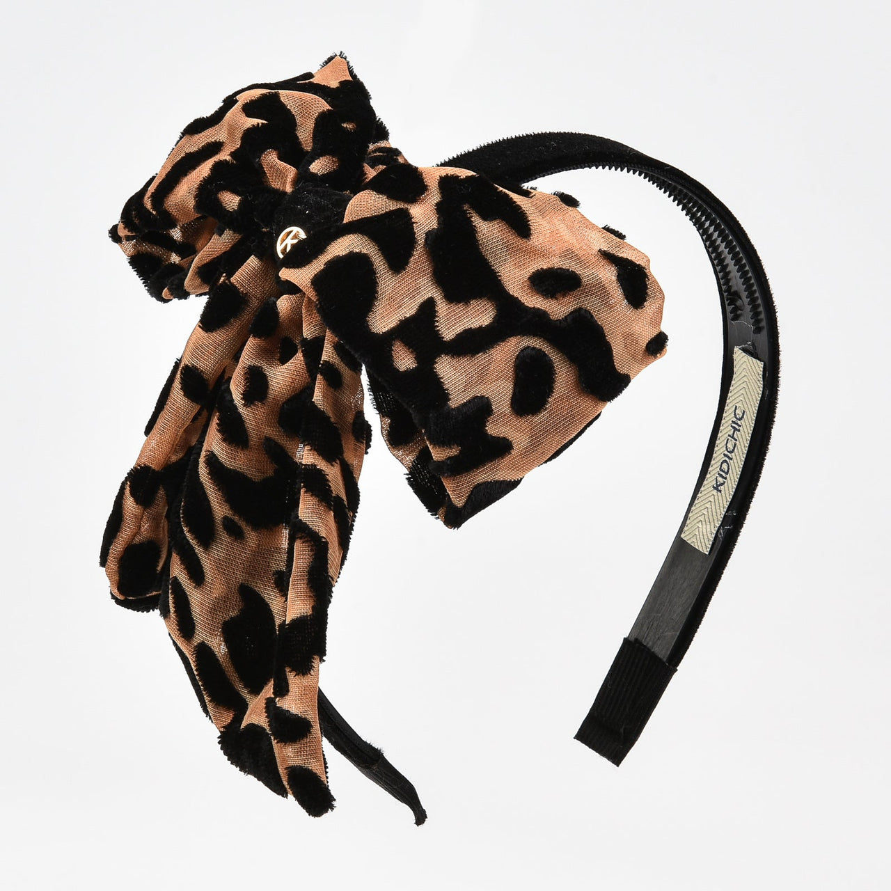 Cheetah Bow Headband - Kidichic