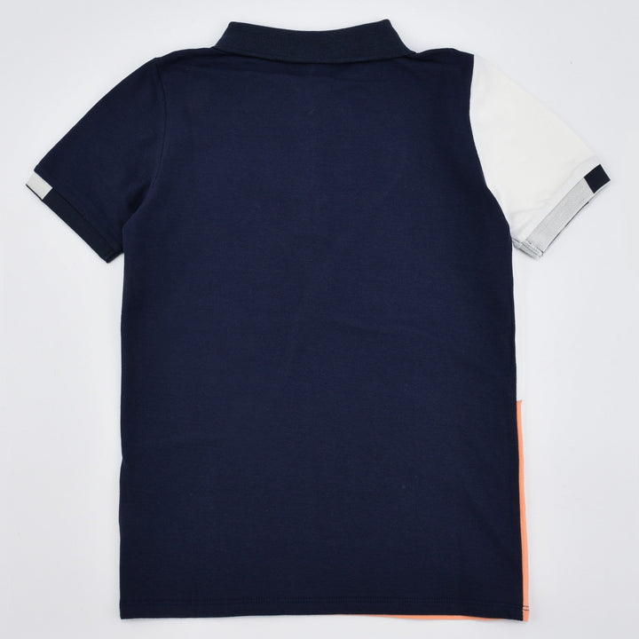 Color Combo S.S Polo Shirt - Kidichic