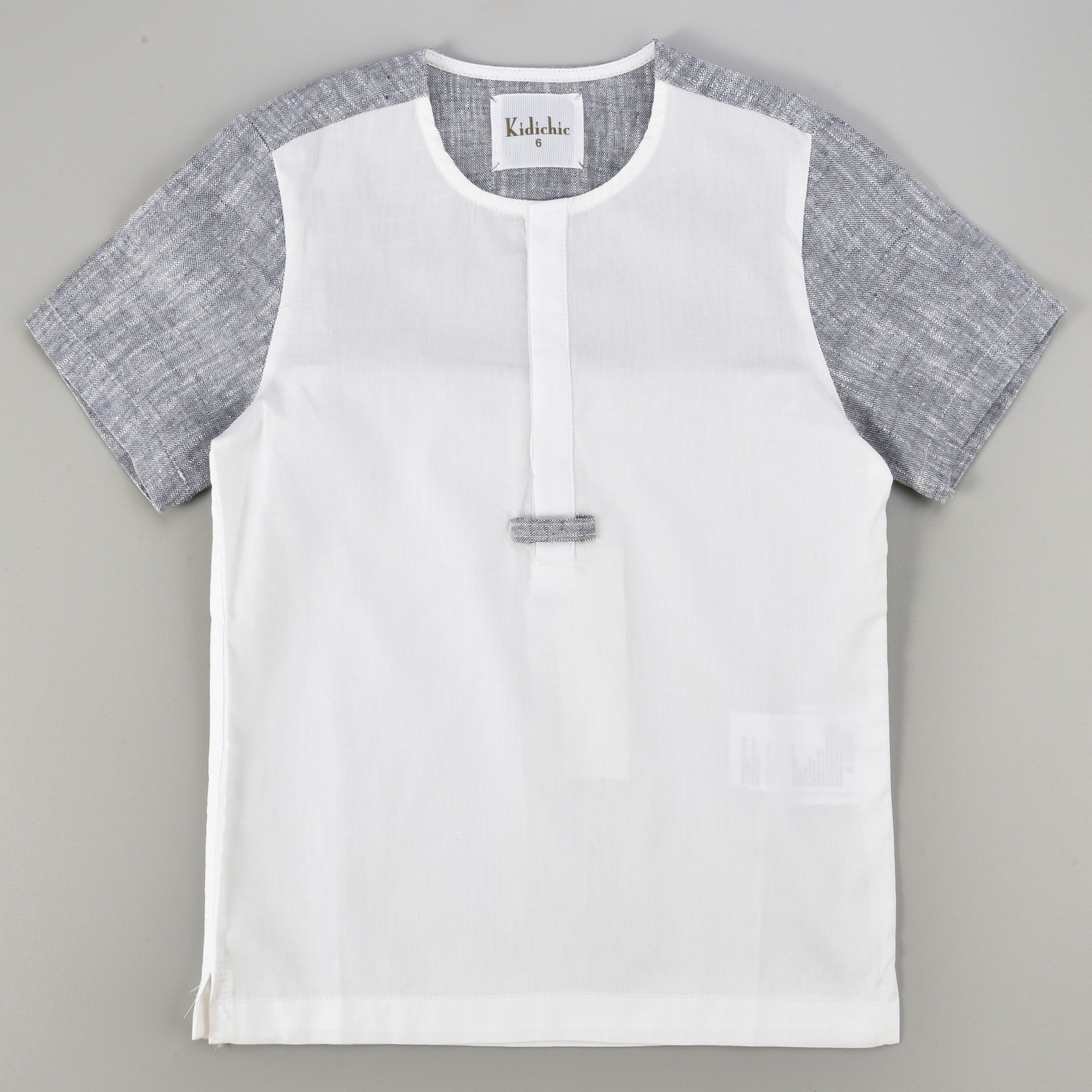 Combo Fabric Shirt - Kidichic