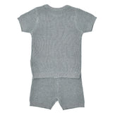 Combo Stitch Knit Baby Set - Kidichic