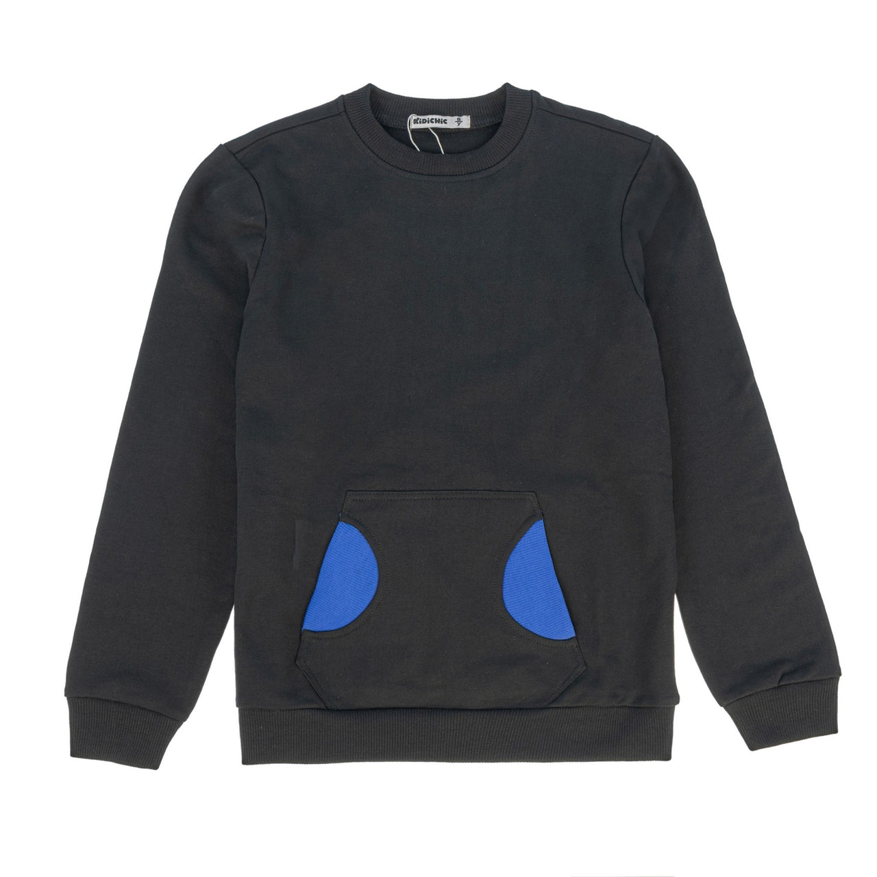 Contrast Pocket Sweater - Kidichic