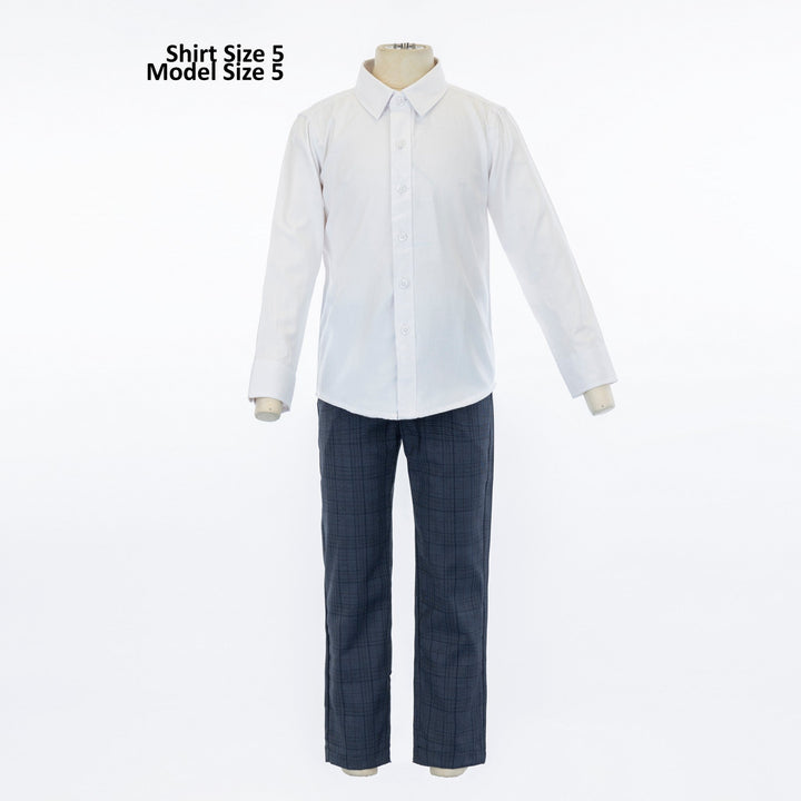 Elegant L.S Shirt- Slim Fit - Kidichic