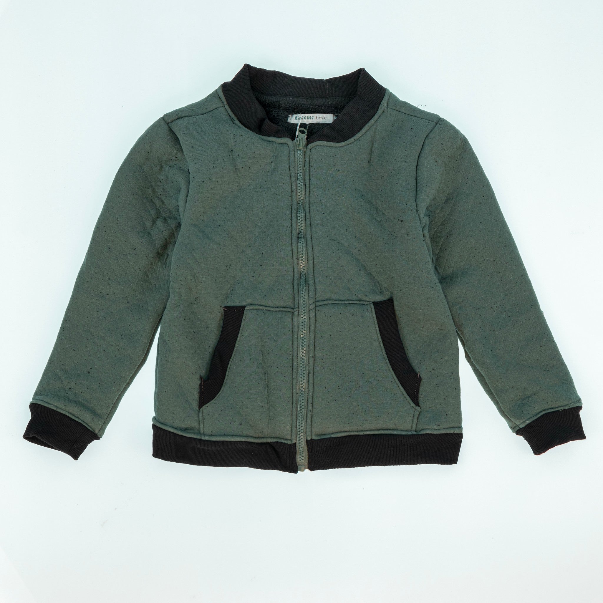 Fur Lining Sweater With Zipper – Kidichic