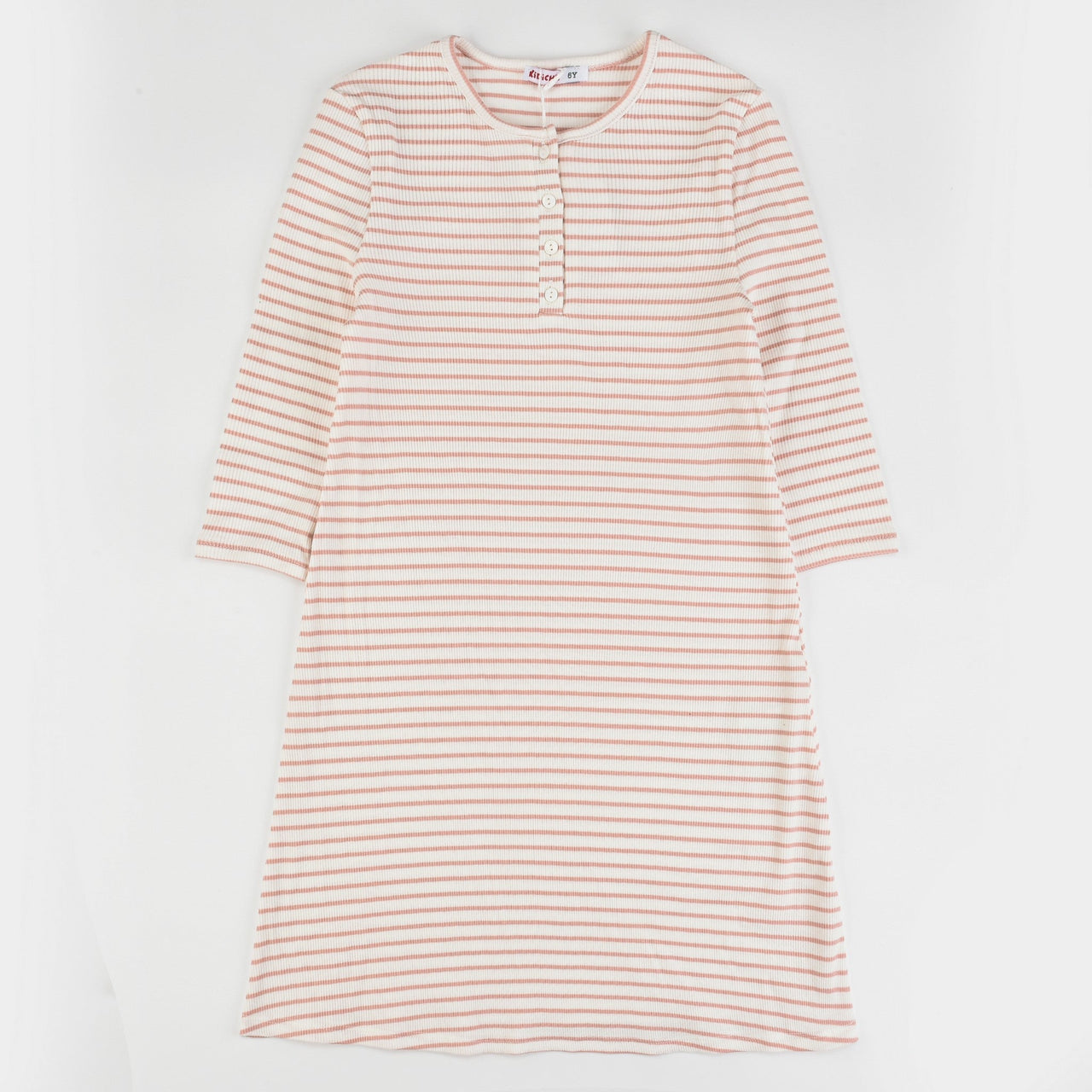 Girls A-line Henley Dress - Kidichic