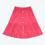 Girls Button Skirt - Kidichic