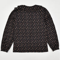 Thumbnail for Girls Camden Floral Collar Top - Kidichic