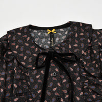 Thumbnail for Girls Camden Floral Collar Top - Kidichic