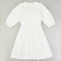 Thumbnail for Girls Daisy Smock Waist Dress - Kidichic