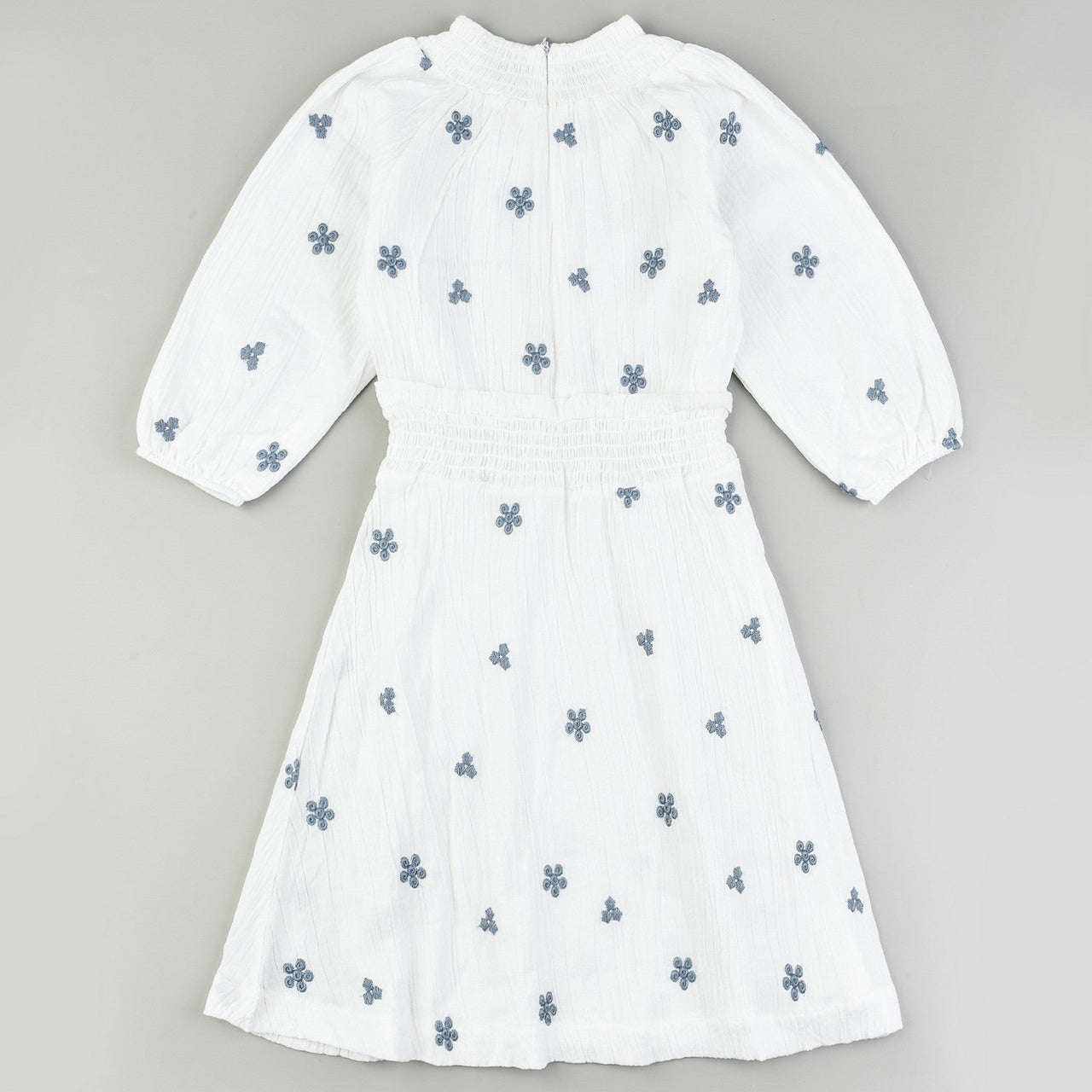 Girls Daisy Smock Waist Dress - Kidichic