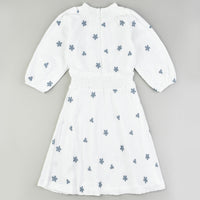 Thumbnail for Girls Daisy Smock Waist Dress - Kidichic