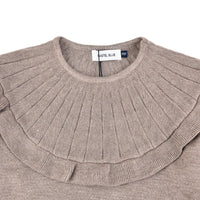 Thumbnail for Girls Knit Collar Sweater - Kidichic