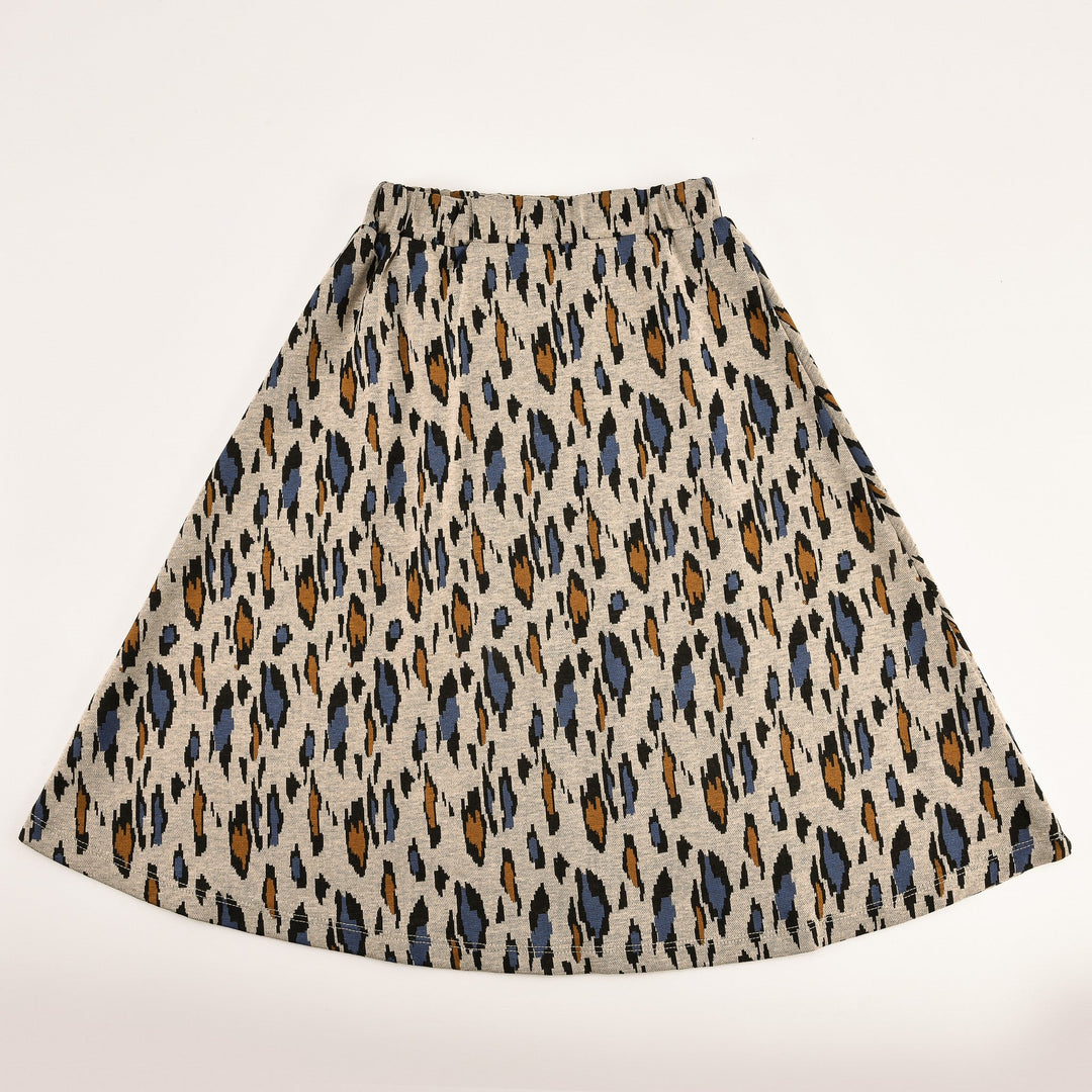 Girls Leopard Print Skirt - Kidichic
