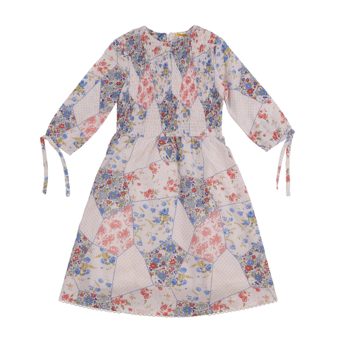 Girls Lexi Smock Dress - Kidichic
