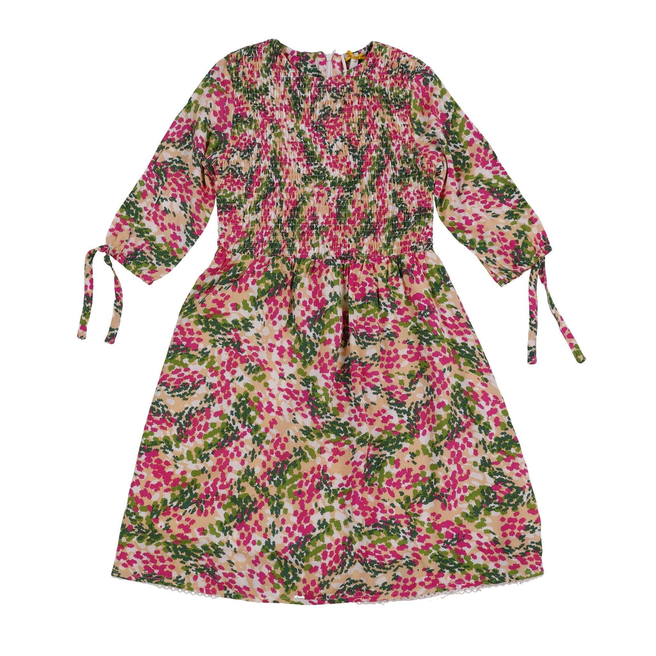 Girls Lexi Smock Dress - Kidichic