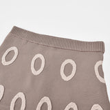Girls Oval Knit Skirt - Kidichic