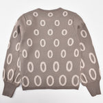 Girls Oval Knit Sweater - Kidichic