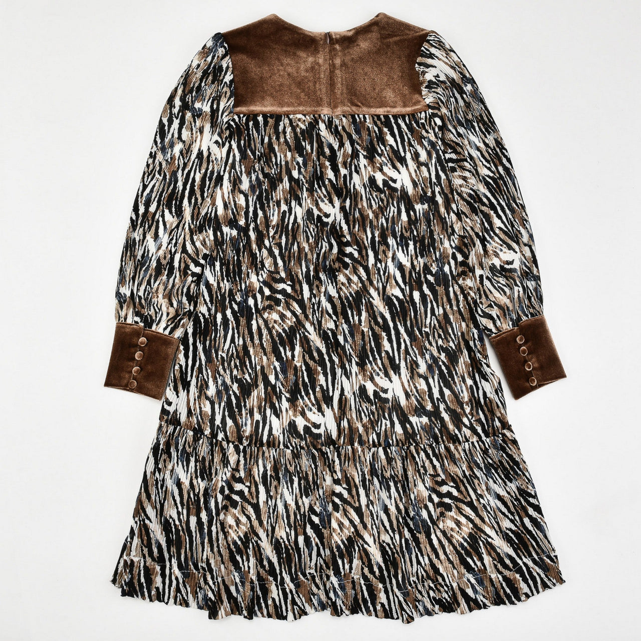 Girls Safari Chiffon Dress - Kidichic