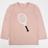 Girls Tennis Racket Tee - Kidichic