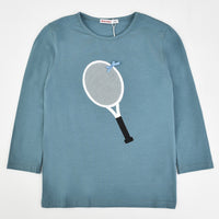 Thumbnail for Girls Tennis Racket Tee - Kidichic