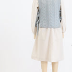 Hadas Dress With Knit Overlay - Kidichic