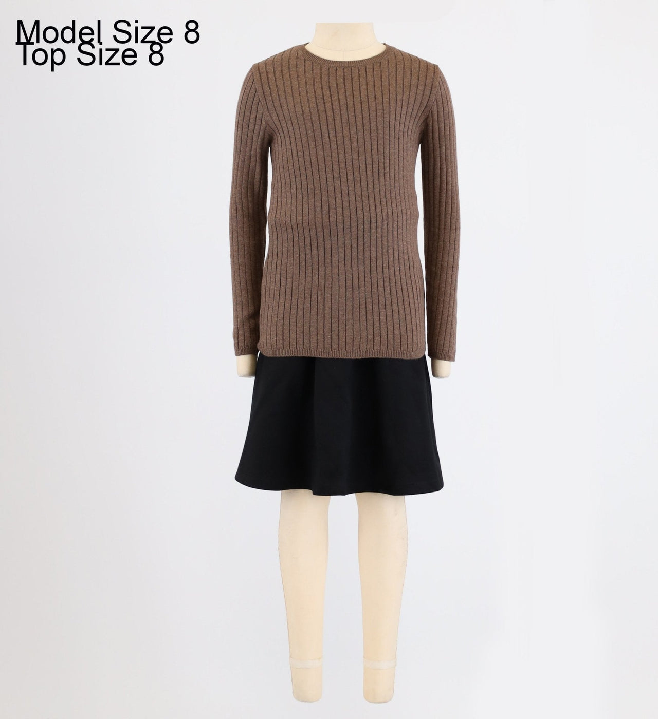 Hadas Rib Knit Basic Top - Kidichic