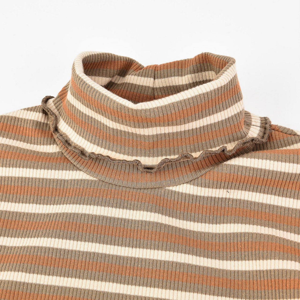 Hadas Rib Stripe Turtleneck - Kidichic