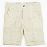 Hadas Textured Linen Shorts - Kidichic