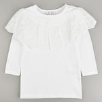 Hadas Top with Lace Collar - Kidichic